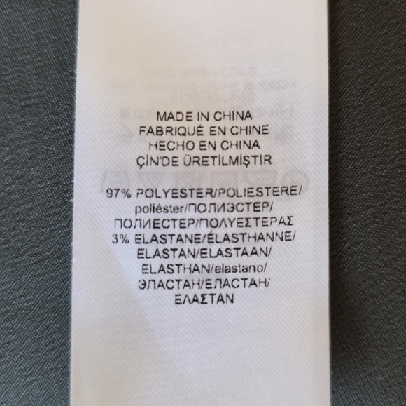 Lauren Ralph Lauren Olive Green Ruffle Midi Dress Size 14 - Picture 6 of 8